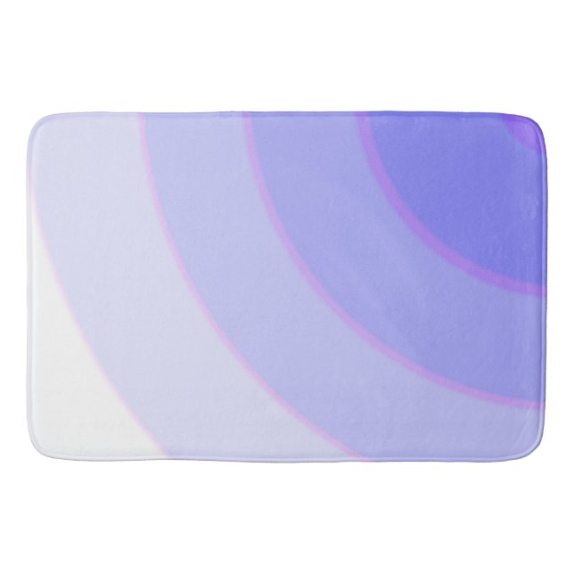 Lilac Wirbel Bath Mat Badematte (Vorderseite)