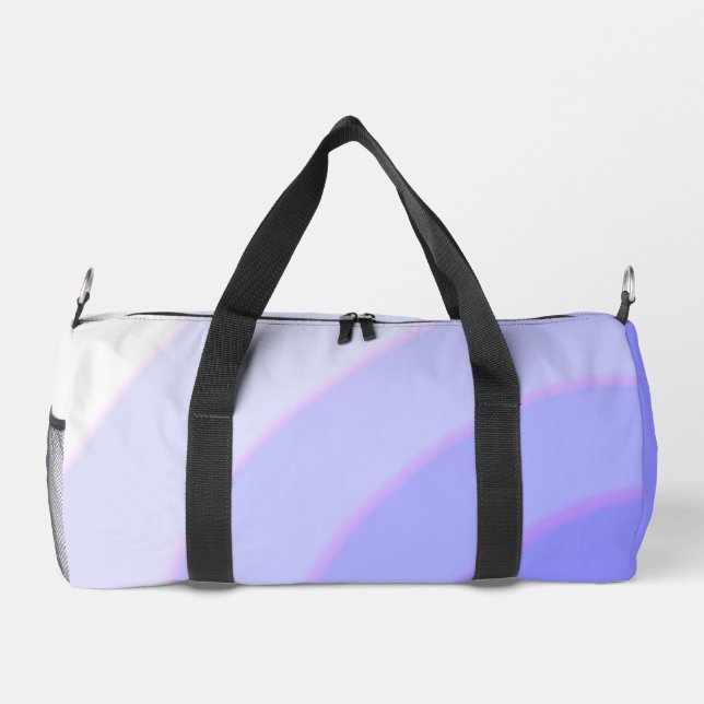 Lilac Wirbel Duffle Bag (Rückseite)