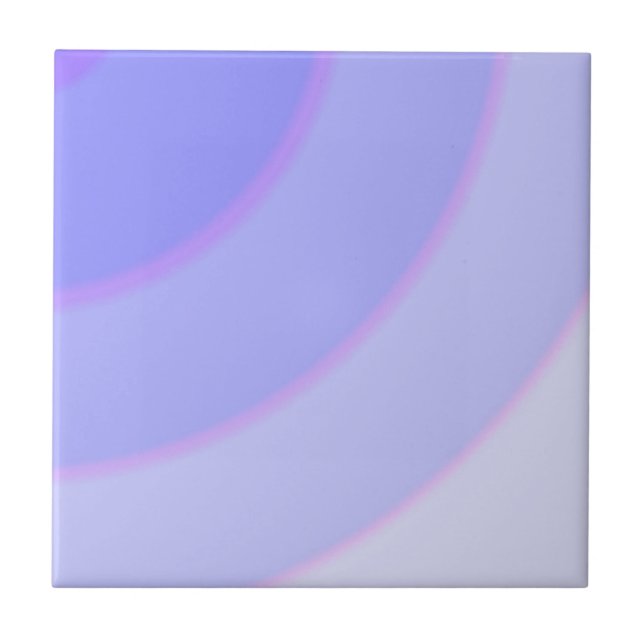 Lilac Wirbel Keramik Tile Fliese (Vorderseite)