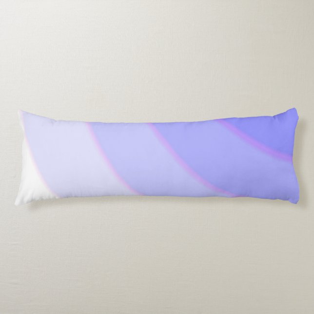 Lilac Wirbel Kissen (Vorderseite)