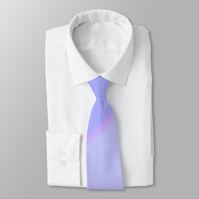Lilac Wirbel Neck Tie Krawatte (Gebunden)