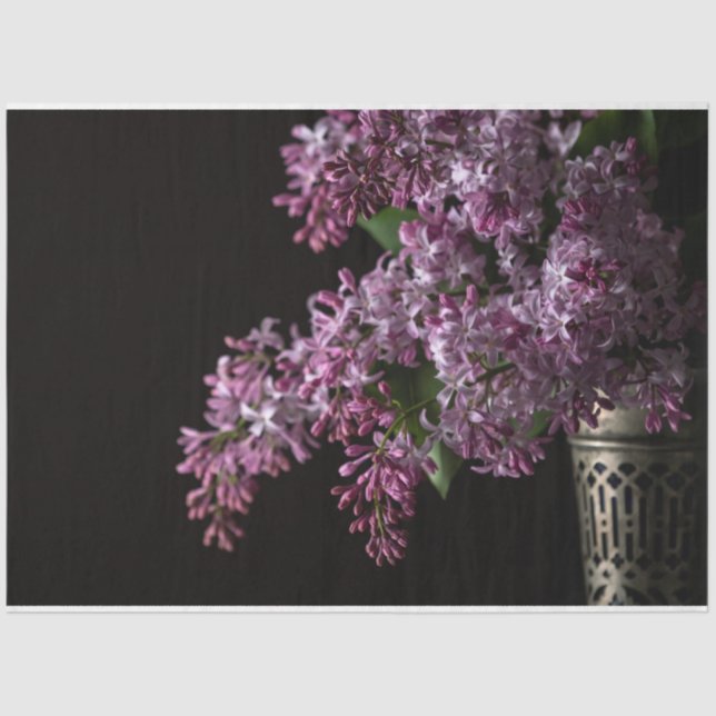 Lilacs, 18 lb-Papiertaschentuch Seidenpapier (Vorderseite)