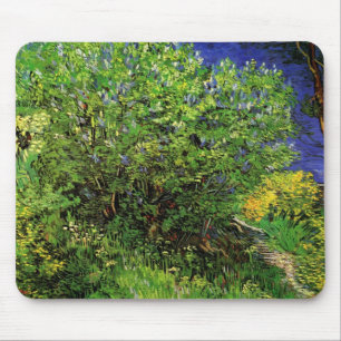 Lilacs by Vincent van Gogh, Vintag Garden Blume Mousepad
