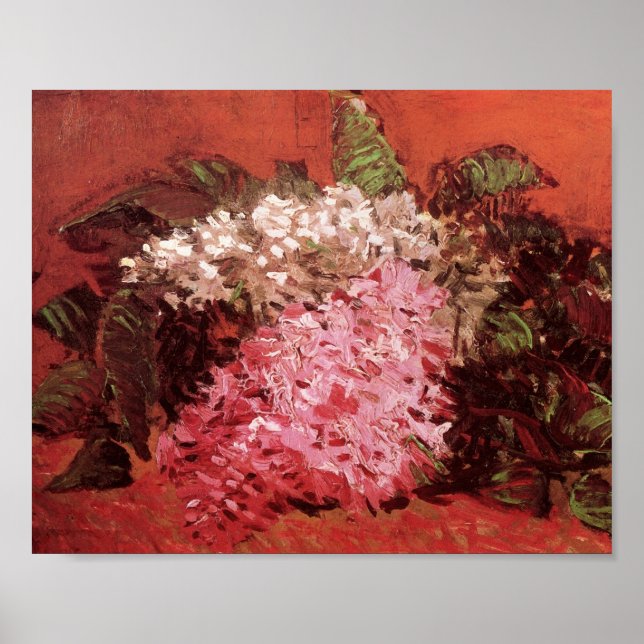 Lilacs (F286b) Van Gogh Fine Art Poster (Vorne)