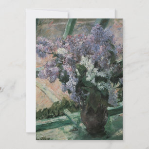Lilacs in einem Fenster von Mary Cassatt, Vintage 