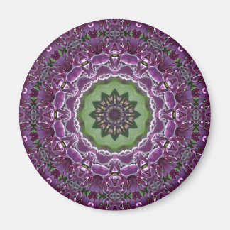 Lilacs Kaleidoscope Magnet