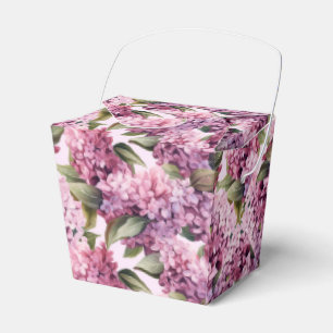 Lilacs Print Party Leckerei Box Geschenkschachtel