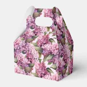 Lilacs Print Party Leckerei Box Geschenkschachtel