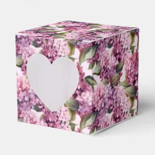 Lilacs Print Party Leckerei Box Geschenkschachtel