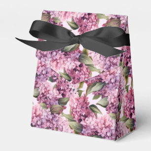 Lilacs Print Party Leckerei Box Geschenkschachtel