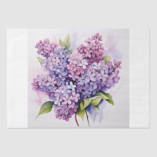Lilacs Seidenpapier (Vorderseite)