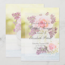 Lilacs und Rose Vintage Wedding Brautparty