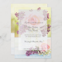 Lilacs und Rose Vintage Wedding