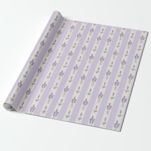 Lilamuster Geschenkpapier