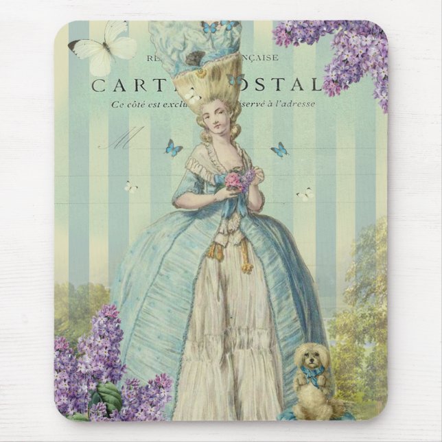 Lilas Au printemps Mousepad (Vorne)