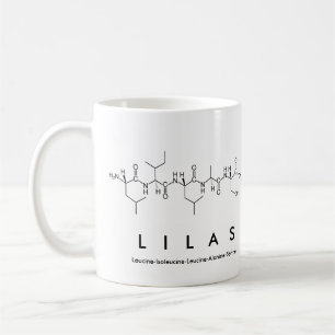 Lilas Peptid-Namen-Tasse Kaffeetasse