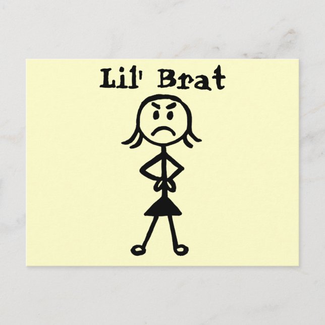 Lil'Brat, Postkarten (Vorderseite)