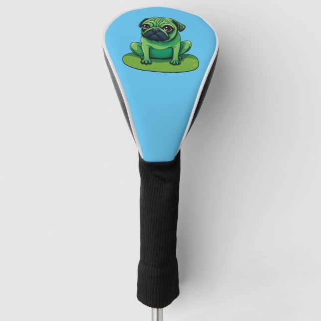 Lili Mops Golf Headcover (Vorderseite)