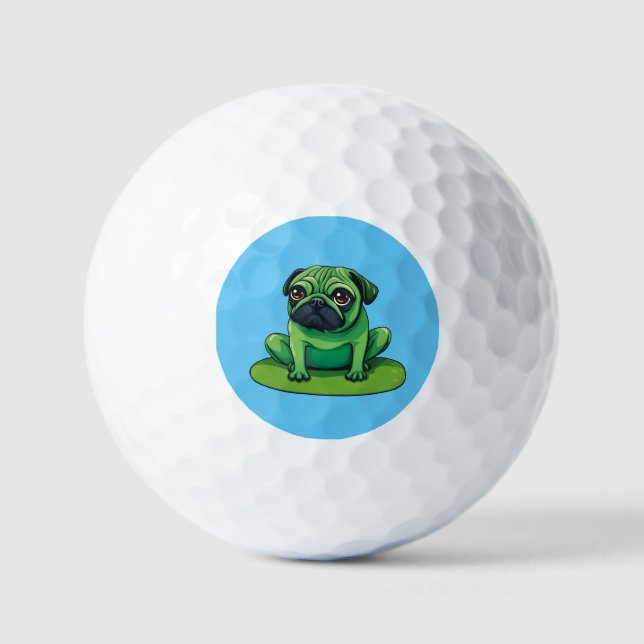 Lili Mops Golfball (Vorderseite)