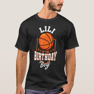 Lili vom Geburtstagskind Basketball Theme Bday Par T-Shirt