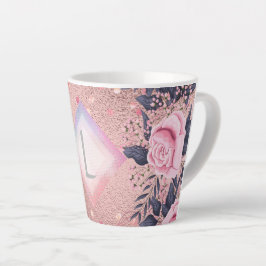 Lilibet Monogram Rosegold Floral fit for Princess Milchtasse