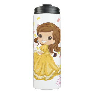 Lilibet nannte Golden Princess Girl Gifts Thermosbecher