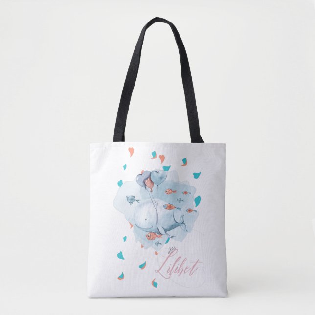 Lilibet nannte magische WALE-Geschenke für Mädchen (Vorderseite)