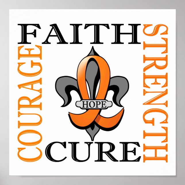 Lilie 3 Leukämie Poster (Vorne)