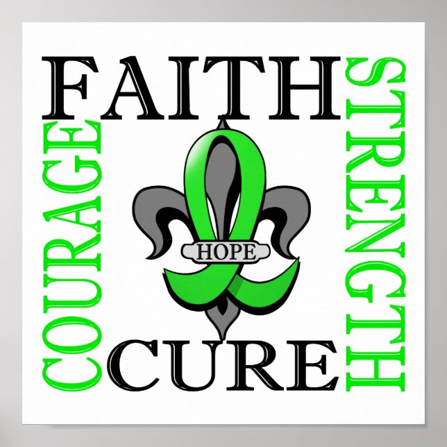 Lilie 3 Non-Hodgkin-Lymphom Poster (Vorne)