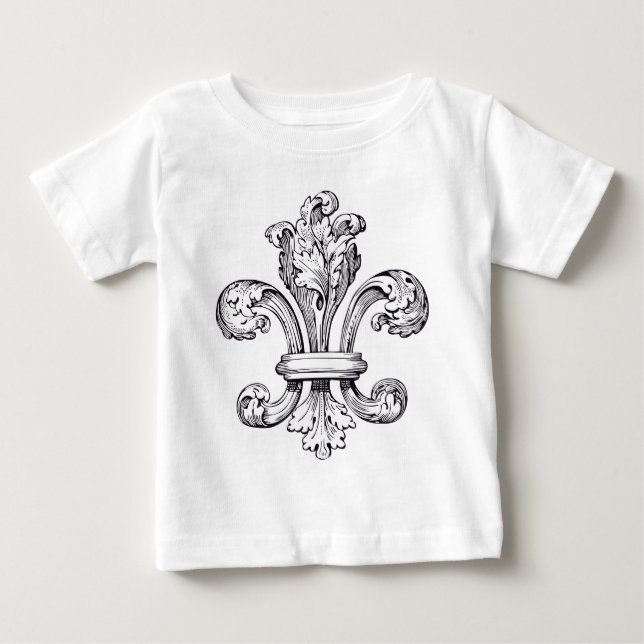 Lilie Baby T-shirt (Vorderseite)