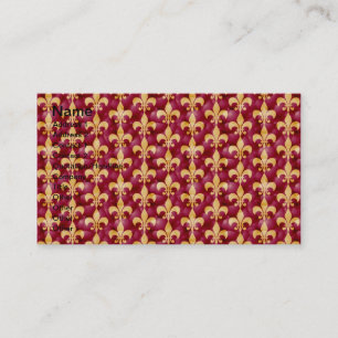 Lilie Business Card Visitenkarte