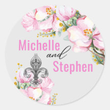 Lilie / Cherry Blossom Wedding Sticker