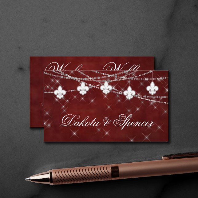 Lilie Dark Red Lights | Gut Gedicht wünschen Begleitkarte (Von Creator hochgeladen)