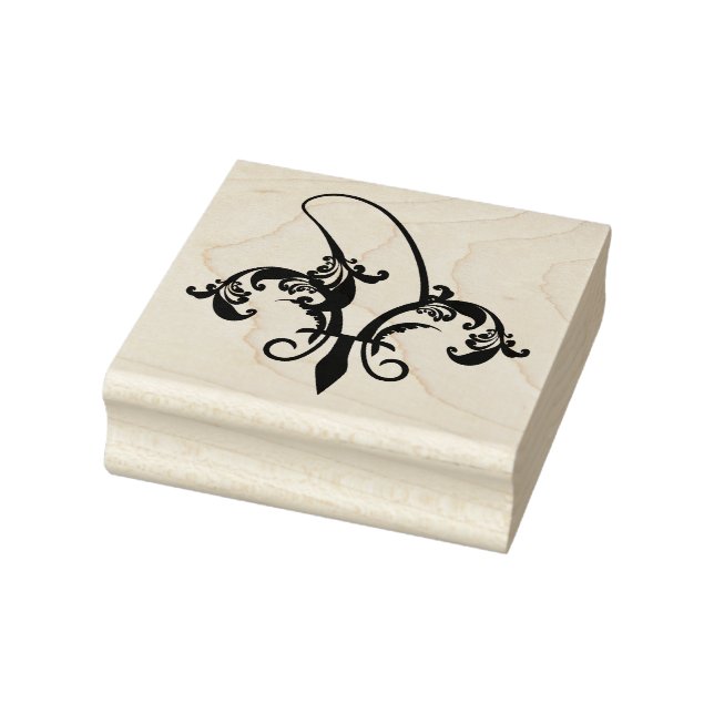 Lilie der Bananen Gummistempel (Stempel)