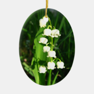 Lilie der Tal-Blumen Keramik Ornament