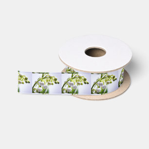 Lilie der Tal-Blumen Satinband