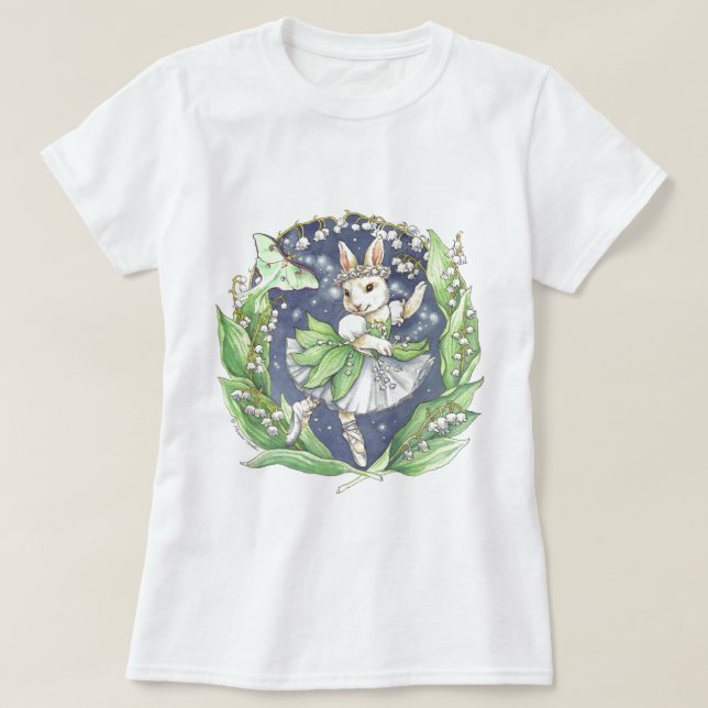 Lilie des Tal-T - Shirt (Design vorne)