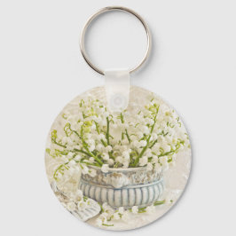 Lilie des Tals Schlüsselanhänger