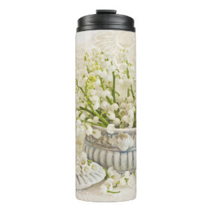 Lilie des Tals Thermosbecher