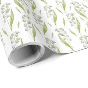 Lilie des Valley Wrapping Paper Geschenkpapier