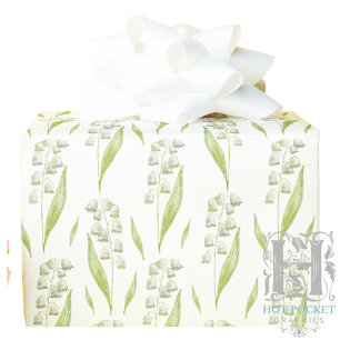 Lilie des Valley Wrapping Paper Geschenkpapier