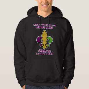 Lilie Design Was passiert in Mardi Gras Hoodie
