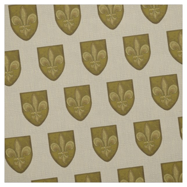 Lilie Familienwappen Stoff (Muster)