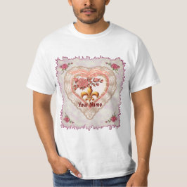 Lilie Lacy Heart Custom T - Shirt