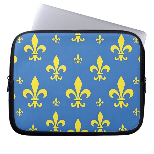 Lilie Laptopschutzhülle (Vorderseite)