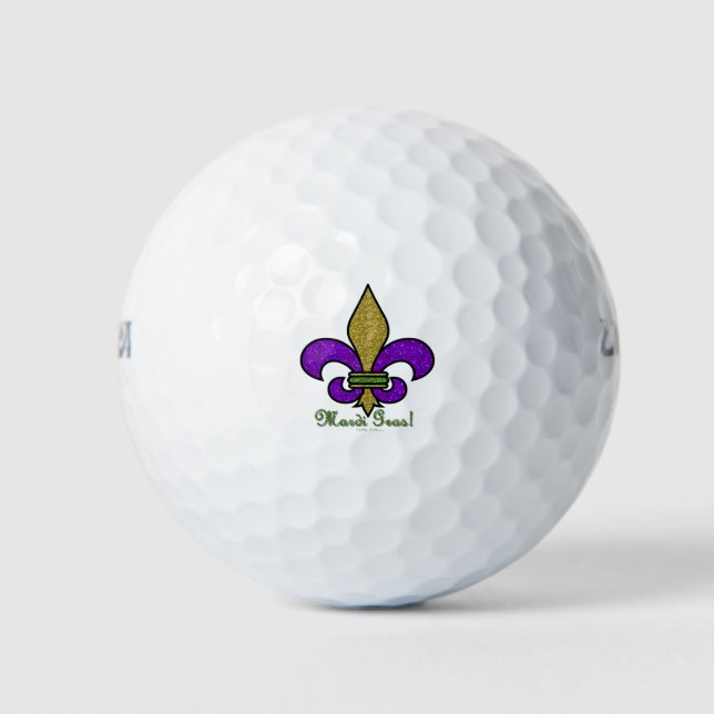 Lilie Mardi Gras Golfball (Vorderseite)