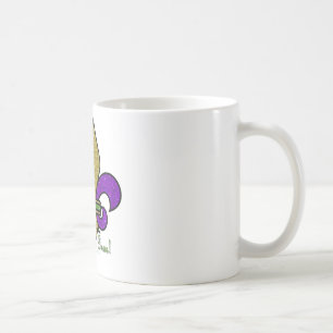 Lilie Mardi Gras Kaffeetasse