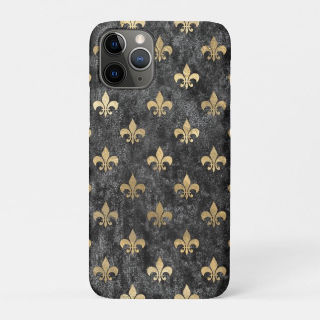 Lilie Mardi Gras Orleans Case-Mate iPhone Hülle (Rückseite)