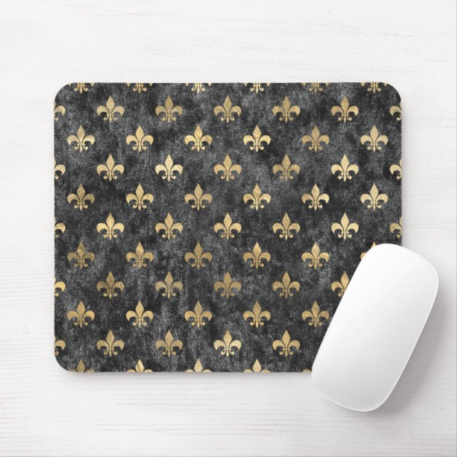 Lilie Mardi Gras Orleans Mousepad (Mit Mouse)