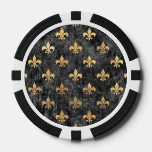 Lilie Mardi Gras Orleans Pokerchips
